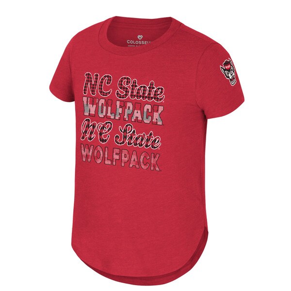Red Youth Girls Short Sleeve Tee -